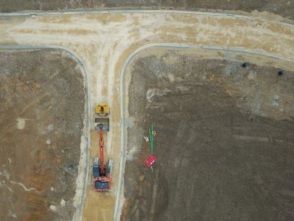 Dirt Road Grading in Westerville
