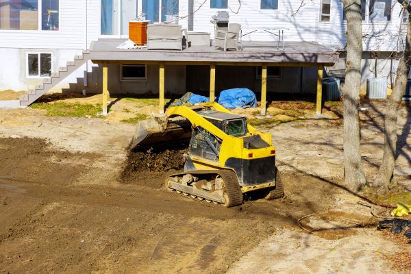 Backyard Grading Service in Westerville