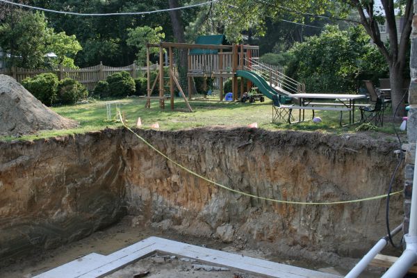 Footer Digging in Westerville