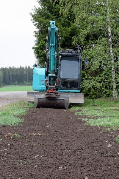 Backhoe Grading in Westerville