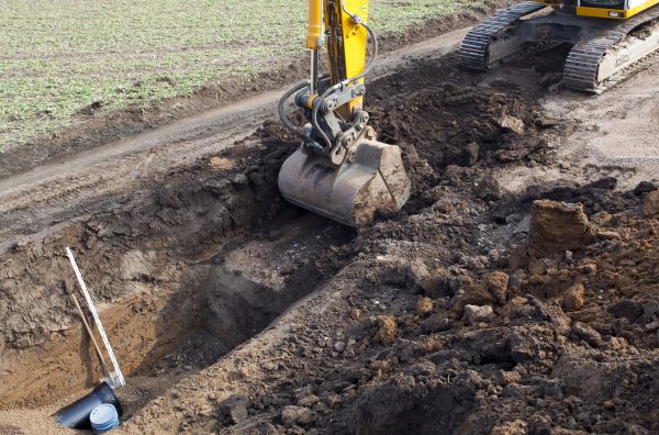 Backhoe Trenching in Westerville