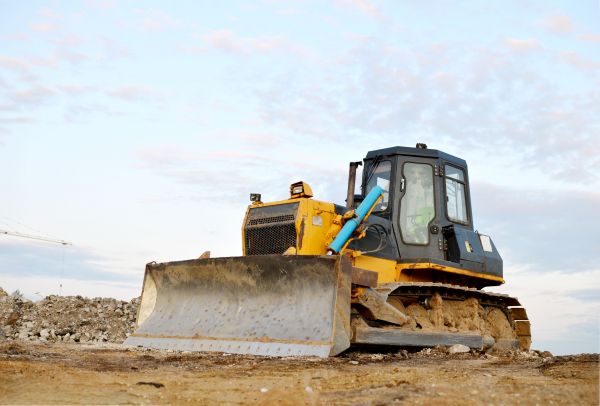 Bulldozer Land Excavation in Westerville