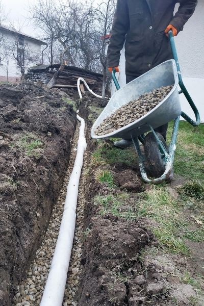 Drain Trenching in Westerville