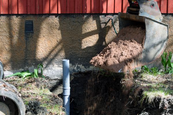 Sewer Line Digging in Westerville