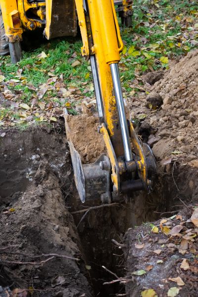 Sewer Tank Excavation in Westerville