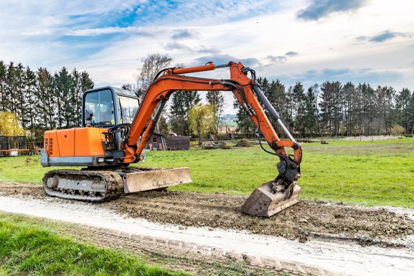 Dirt Road Leveling in Westerville