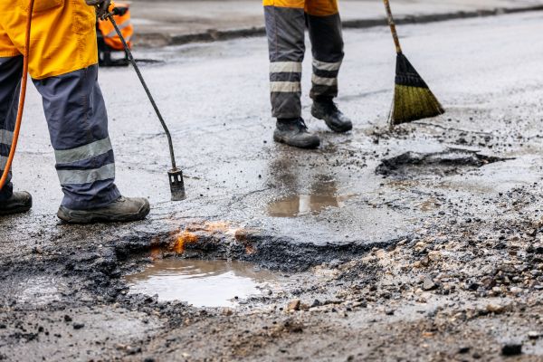 Cost of Gravel Pothole Repair in Westerville