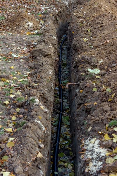 Cable Line Trenching in Westerville